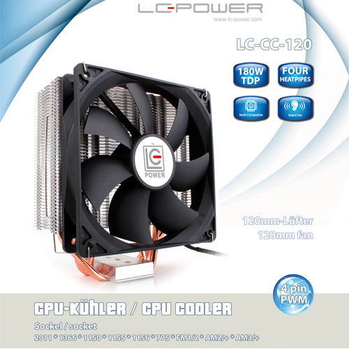 Cosmo Cool LC-CC-120 - CPU cooler Intel/AMD